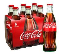 Coca-Cola Botella de cristal, 6 x 330 ml