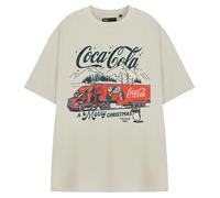 Coca-Cola - Camiseta A Merry Christmas de Manga Corta para Mujer
