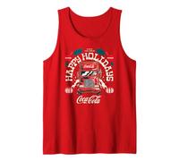 Coca-Cola Christmas Always Ice Cold Happy Hollidays Poster Camiseta sin Mangas