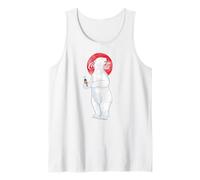 Coca-Cola Christmas Polar Bear Portrait Camiseta sin Mangas