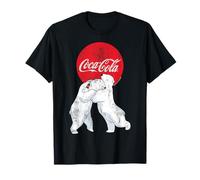 Coca-Cola Christmas Polar Bears Classic Logo Camiseta