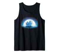 Coca-Cola Christmas Polar Bears Moonlight Portrait Camiseta sin Mangas