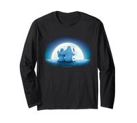 Coca-Cola Christmas Polar Bears Moonlight Portrait Manga Larga