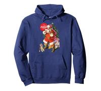 Coca-Cola Christmas Santa Claus Puppy Sudadera con Capucha