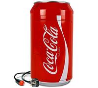 Coca Cola Coke Mini Refrigerador de Dormitorio 5,4L 8 Latas Nevera Portátil Refrigeradores para Bebidas Alimentos Cosméticos Belleza Oficina Dormitorio Coche Voyager RV's Camping, Rojo