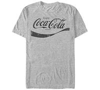 Coca-Cola de los Hombres el Sabor de Tiempo Playera de Manga Corta de Coque, Color Multi, Talla, Athletic Heather, M