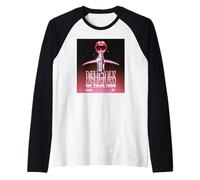 Coca-Cola Delicious Refreshing On Tour 1986 Retro Poster Camiseta Manga Raglan