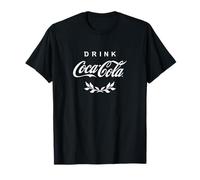 Coca-Cola Drink Classic Greek Crest Official Logo Camiseta