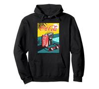 Coca-Cola Enjoy Coke by The Pool Big Chest Retro Poster Sudadera con Capucha