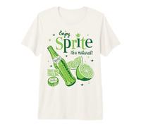 Coca-Cola Enjoy Sprite It's A Natural! Tart & Tingling Retro Camiseta Premium
