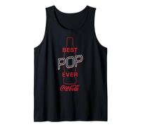 Coca-Cola Father's Day Best Pop Ever Bottle Silhouette Camiseta sin Mangas