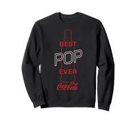 Coca-Cola Father's Day Best Pop Ever Bottle Silhouette Sudadera