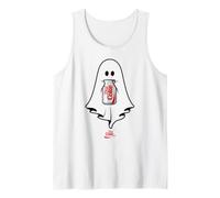 Coca-Cola Halloween Diet Coke Ghost Holding Can of Diet Coke Camiseta sin Mangas