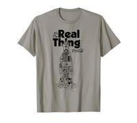 Coca-Cola It's The Real Thing Speaker Bottle Logo Camiseta