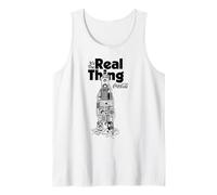 Coca-Cola It's The Real Thing Speaker Bottle Logo Camiseta sin Mangas