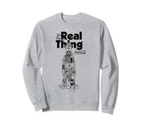 Coca-Cola It's The Real Thing Speaker Bottle Logo Sudadera