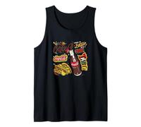 Coca-Cola Mexican Party Viva La Coke Tasty Tacos Camiseta sin Mangas