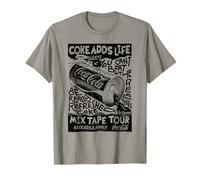 Coca-Cola Mix Tape Tour Refresh & Remix Retro Poster Camiseta