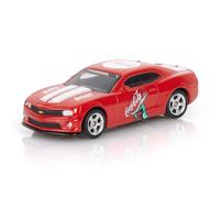 Coca Cola - Modelo fundido a escala 1:64 Chevrolet Camaro SS 2013, 450029 | Incluye base de exhibición y funda rígida | Modelo coleccionable a escala 1:64 | Coca-Cola con licencia oficial de Motor City