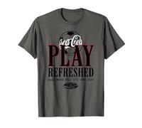 Coca-Cola Play Refreshed Football Soccer Ball Classic Logo Camiseta