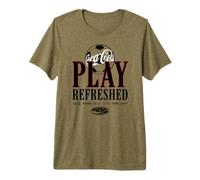 Coca-Cola Play Refreshed Football Soccer Ball Classic Logo Camiseta Premium