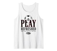 Coca-Cola Play Refreshed Football Soccer Ball Classic Logo Camiseta sin Mangas