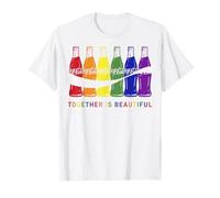 Coca-Cola Pride Together Is Beautiful Bottles Camiseta