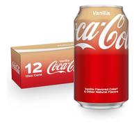 Coca Cola Refresco con gas, Sabor Vainilla - Paquete de 12 x 355 ml - Total: 4260 ml
