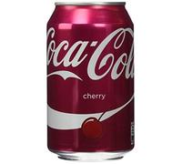 Coca-Cola - Refresco sabor cereza, 24 Unidades de 330 ml