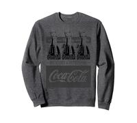 Coca-Cola Retro Bottle Case Graphic Sweatshirt Sudadera