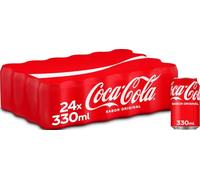 Coca-Cola Sabor Original - Refresco de cola - Pack de 24 latas 330 ml