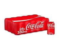 Coca-Cola Sabor Original - Refresco de cola - Pack de 24 latas 330 ml
