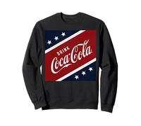 Coca-Cola Stars and Stripes Square Graphic Sweatshirt Sudadera