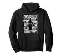 Coca-Cola The Pause That Refreshes Vintage Boombox Collage Sudadera con Capucha
