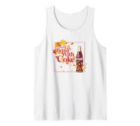 Coca-Cola Things Go Better with Coke Leaves Classic Camiseta sin Mangas