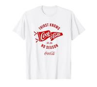Coca-Cola Thirst Knows Flag ATL. Ga No Season Classic Logo Camiseta