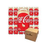 Coca cola vanilla soda, 12 fl oz, 18 cans