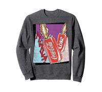 Coca-Cola Vintage Always Pop Art Comic Graphic Sweatshirt Sudadera