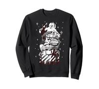 Coca-Cola Vintage Santa Gift For Thirst Graphic Sweatshirt Sudadera