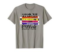 Coca-Cola World Tour Events Wristband Collection Camiseta