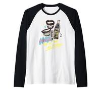Coca-Cola You Can't Beat The Feeling Retro Poster Camiseta Manga Raglan
