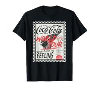 Coca-Cola You Can't Beat The Feeling World Tour Retro Poster Camiseta