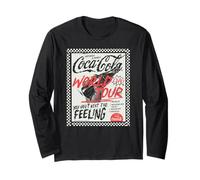 Coca-Cola You Can't Beat The Feeling World Tour Retro Poster Manga Larga