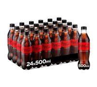 Coca-Cola Zero Azúcar, Pack 24 botellas de 500 ml