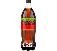 Coca-Cola Zero Lima, Refresco de Cola sin Azúcar, Sabor Cítrico - Botella de 1,5 L