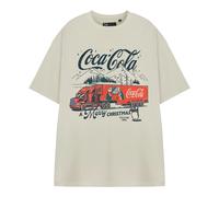 CocaCola Camiseta A Merry Christmas de Manga Corta para Mujer (NS9638)