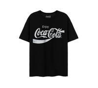 CocaCola Camiseta Logo Envejecido para Adultos Unisex (NS8191)