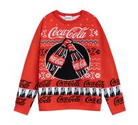 CocaCola Jersey Diseño Logotipo Navidad para Hombre (NS9082)