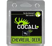 COCALL Tarjeta de sonido de ciervo para caza, tarjeta #2 (incluye 6 sonidos diferentes de ciervos), tarjeta micro SD para Cocall 2X, reproduce sonidos reales de ciervos masculinos y femeninos