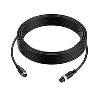 Cocar 16FT 5M Coche Video Cable de Extensión 4 Pines Aviación Impermeable a Prueba Choques para CCTV Rearview Camiones de Remolque Camper Bus Motorhome Vehículo Copia Monitor Seguridad del Sistema